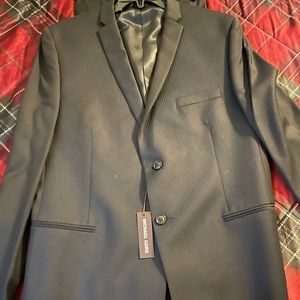 MK pinned stripe suit